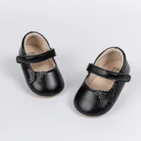 KIDSUN Butterfly Baby Girl Dress Shoes Newborn Anti-Slip Soft PU Leather Shoes Party School Wedding Princess Baby Girl Shoes 3