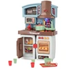 Toddler Toys Play Kitchen Set Doll House Accessories Role Play Toy For Children Tableware Birthday Gift For Girl 1