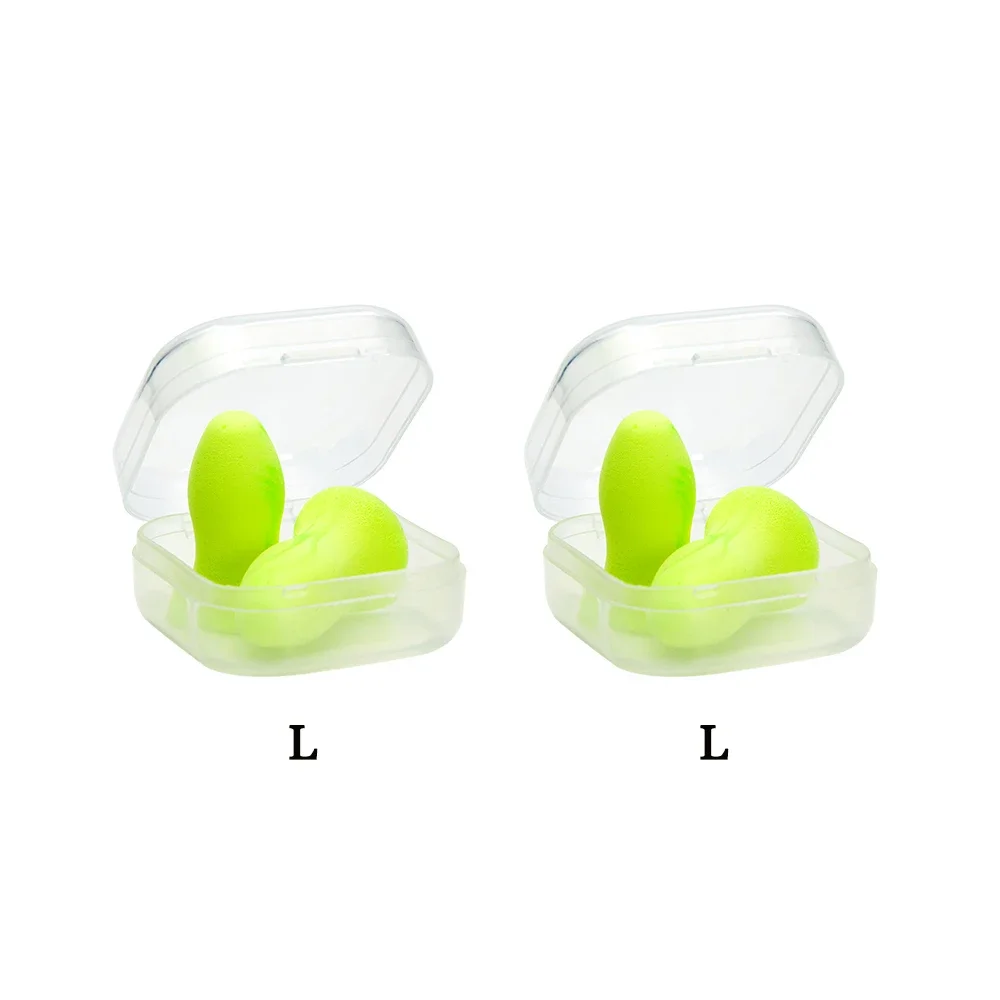 Soundproof Sleeping Earplugs - Soft, Slow Rebound, Anti-Noise Protection