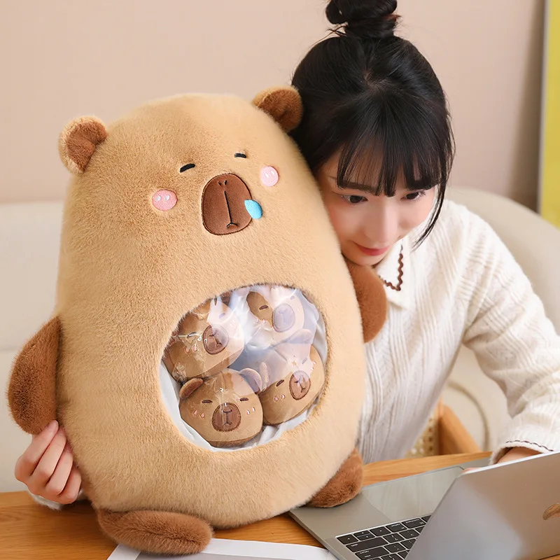 A Bag of Capybara Pig Animal Dolls - Special Edition