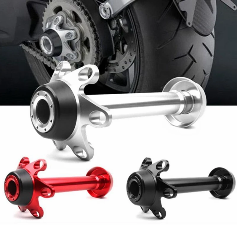 

Motorcycle Accessories Rear Axle Fork Crash Frame Sliders Wheel Protector For DUCATI Monster 1200 1200S 2014-2017 1200R