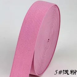 Colorful High - Elastic Latex Knitted Bands - 5M (Light pink)
