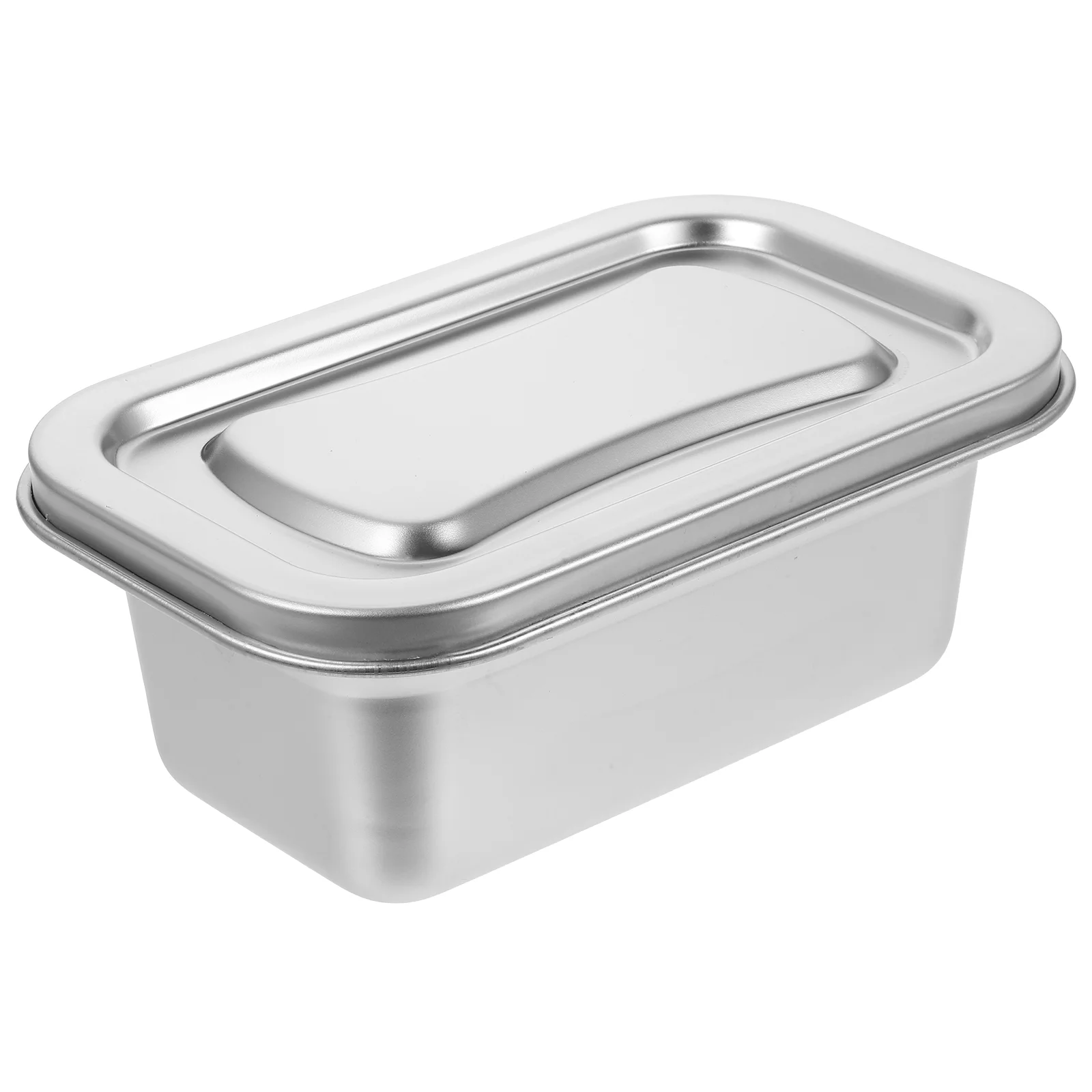 

Ice Container Cream Box Storage Freezer Containers Food Refrigerator Tub Dessert Fridge Stainless Lid Steel Lids Metal Bin