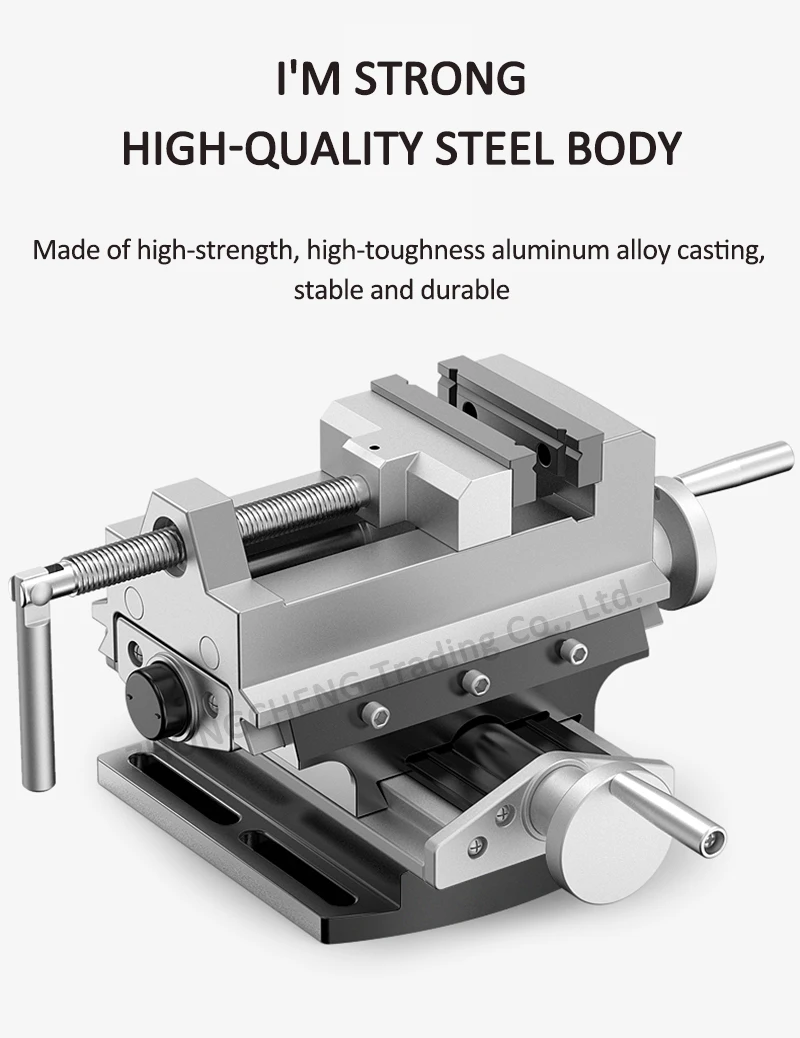 Vise wrench with double fine-tuning Precision Universal Industrial-grade Heavy-d