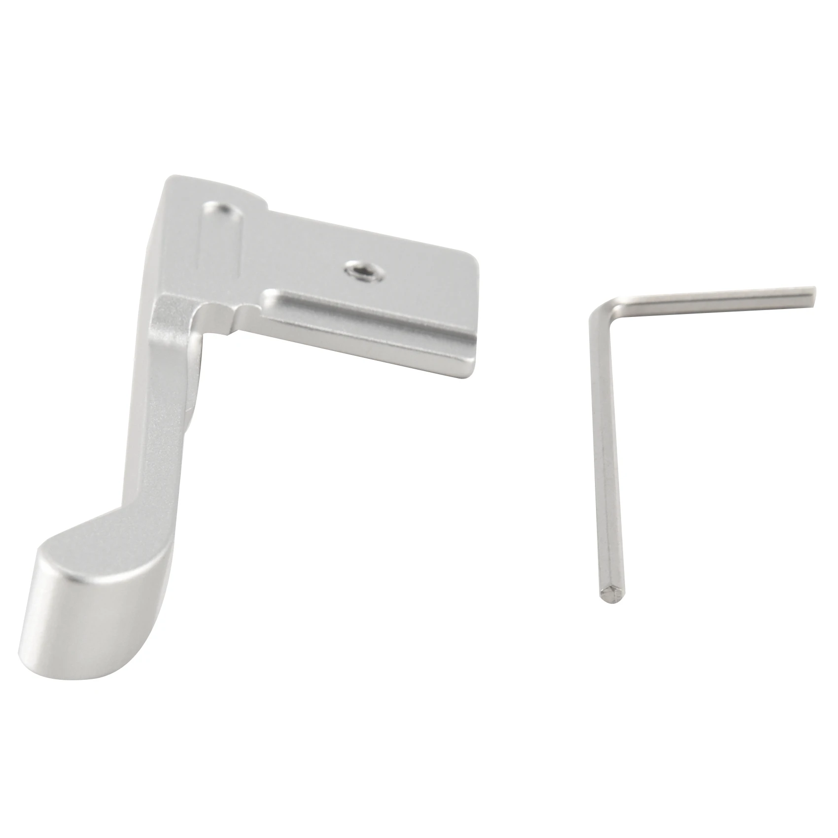 

Горячий башмак для большого пальца, ручной захват для Fuji Fujifilm X100 V X100V, зеркальная камера с инструментом, серебристого цвета