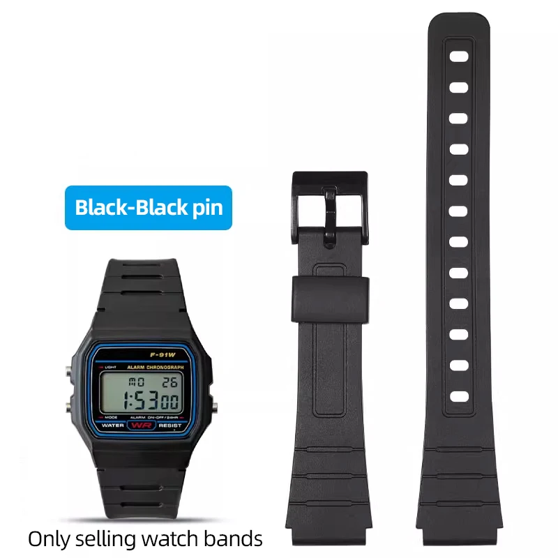 Enhanced Black Resin & Silicone Watch Case and Bezel Kit - Universal Fit