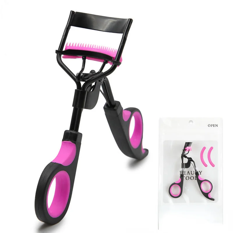 

Sdotter 1pcs Eyelash Curler Eye Lash Cosmetic Makeup Eyelash Curler Curling Tweezers Tools Handle