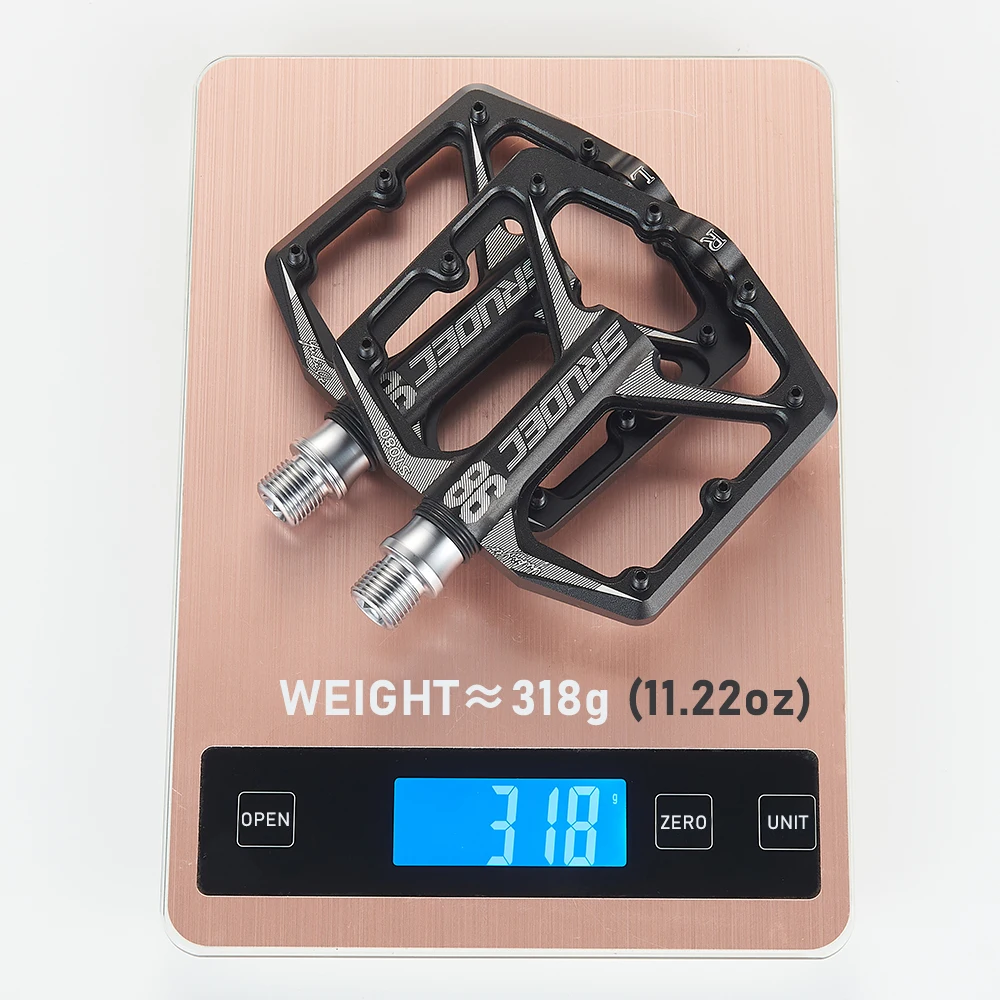 KRSEC S1080 Three Bearing Bicycle Pedals Ultralight Aluminum Alloy - Image 6