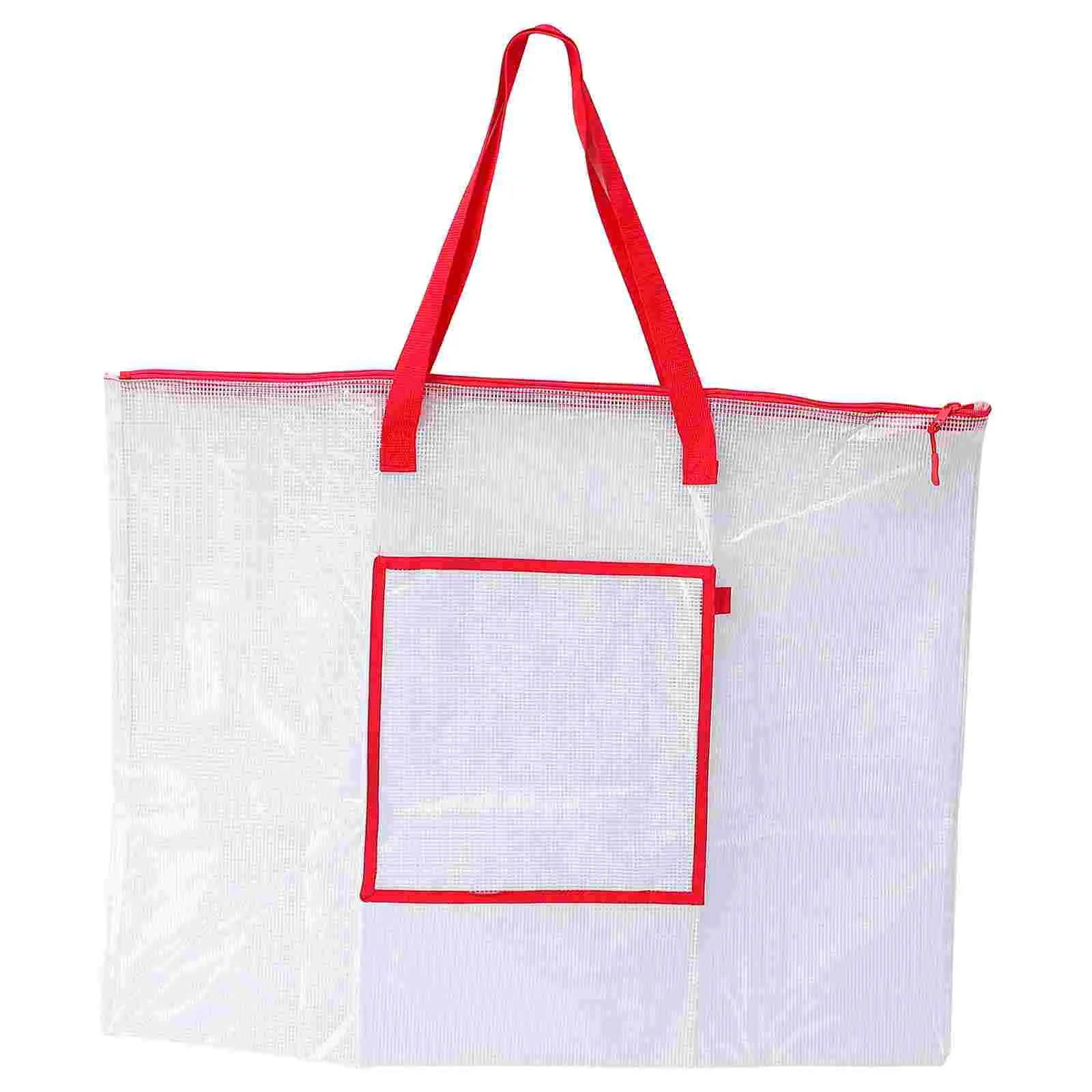 

Large Poster Bag Heavy Duty Bulletin Board Storage Bag with Zipper and Handle