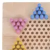 Wood Strategy Family Game Collection Desktop Toys Brain Teaser Toys for Social Skills Activity Interaction Preschool Gathering 5