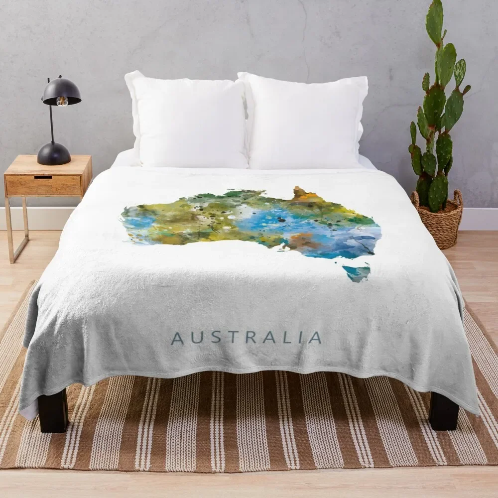

Australia Throw Blanket Soft Plaid Designers Blankets