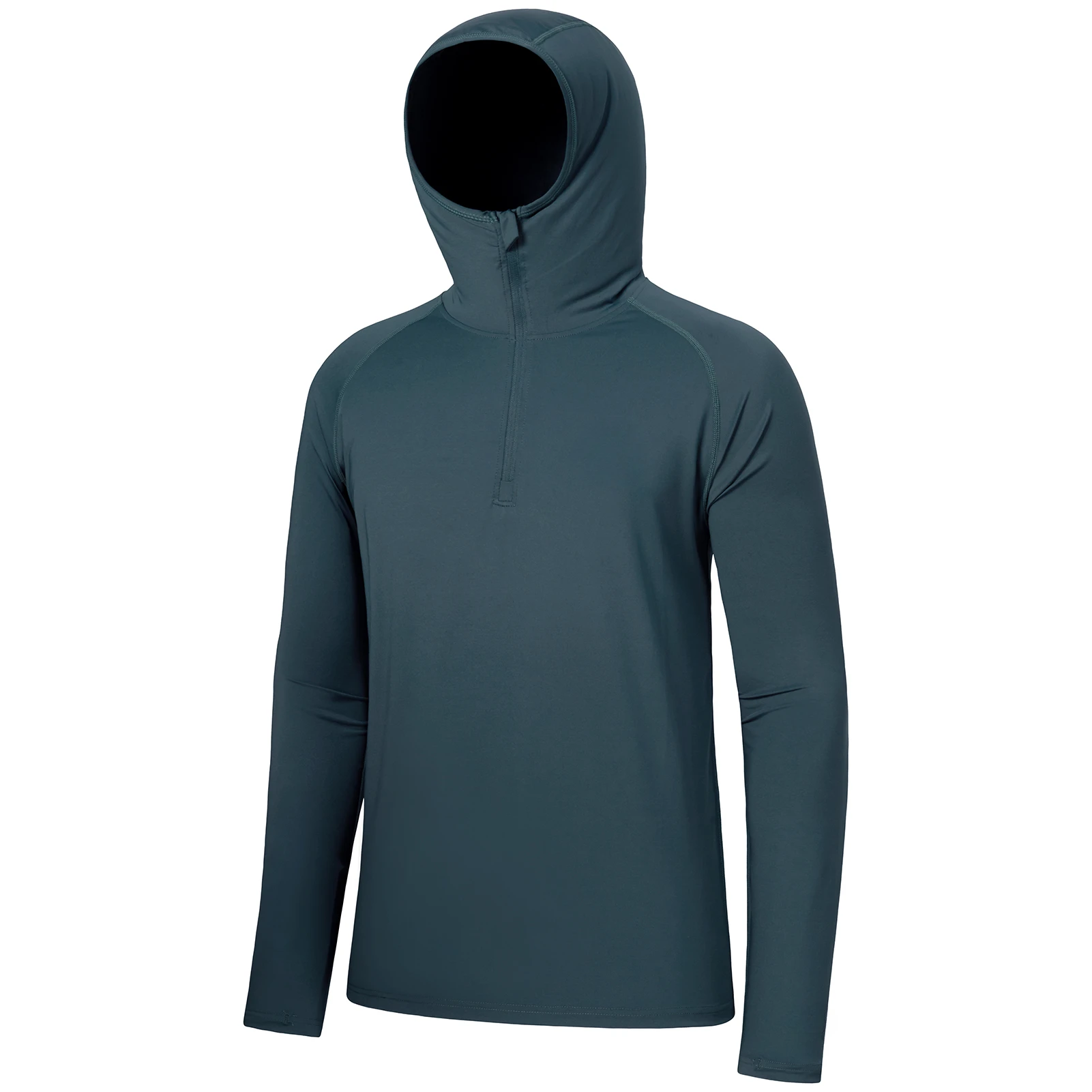 Men&rsquo;s Fishing Hoodie Shirt UPF 50+ Quick Dry Performance Long Sleeve Sun Protection Jersey
