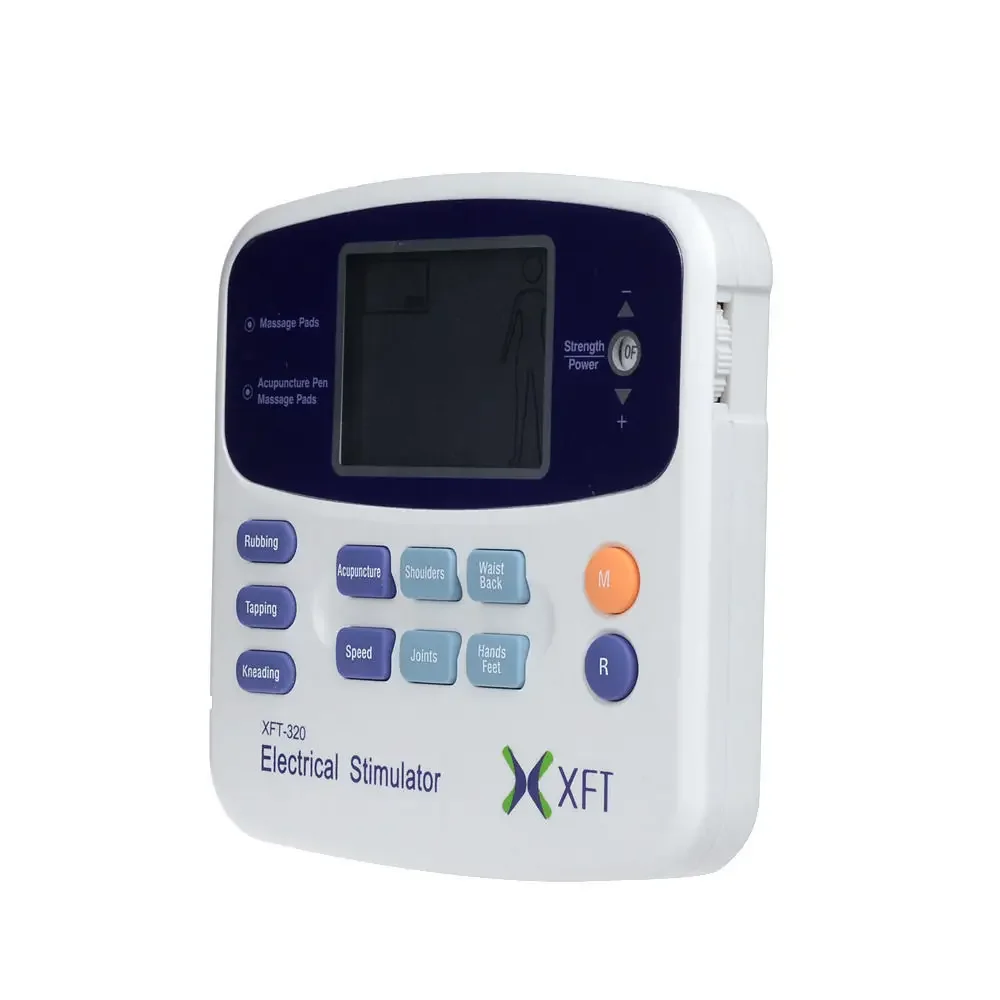 Brands XFT-320 Dual Tens Machine Digital Massager Massage Electrode Pad Acupuncture Pen Body Foot Massage Device Pain Relief 3