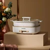 BLAUPUNKT 220V Split Double Flavour Electric Hotpot Household Multifunctional 6L Electric Cooker 1600W Electric Hotplate 2