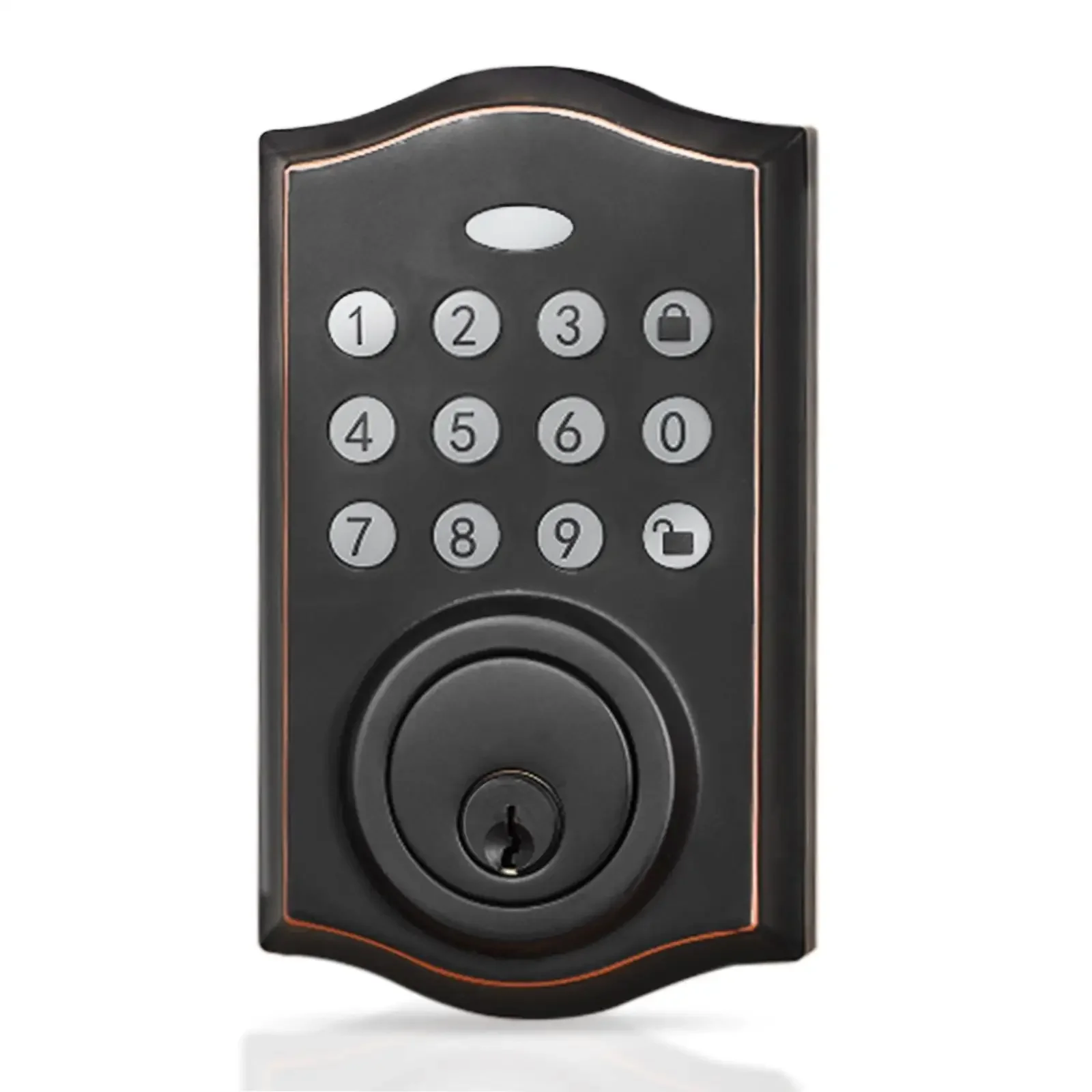 Electronic password key lock