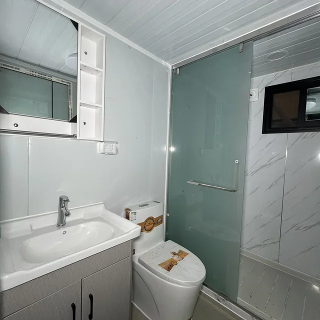 Casas Modulares Case prefabbricate Usa Modulare Piccola casa contenitore pieghevole espandibile Casa con Home Office e Garage 5