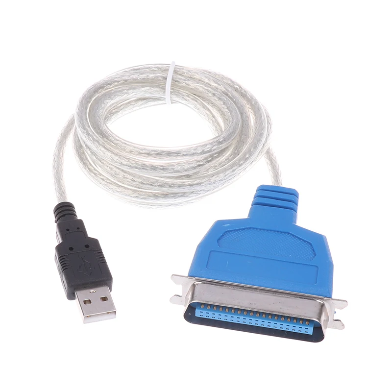 USB 2.0 Type A To Centronics Parallel 36Pin Port Adapter IEEE 1284 CB-CN36 Printer Cable For Computer Laptop PC Lead Print 5