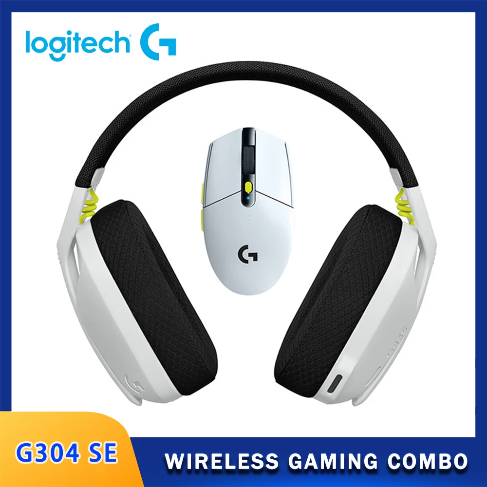 Original Logitech G435 G304 SE Wireless Gaming Combo Lightspeed Wireless Mouse And Bluetooth