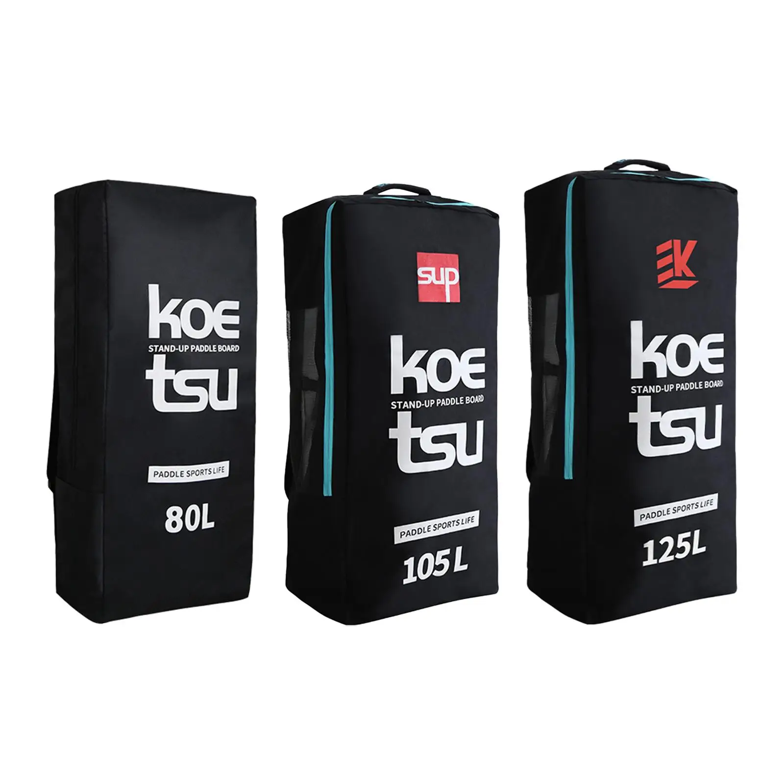 

Inflatable Paddle Board Bag Adjustable Straps with Zipper Travel Storage Bag