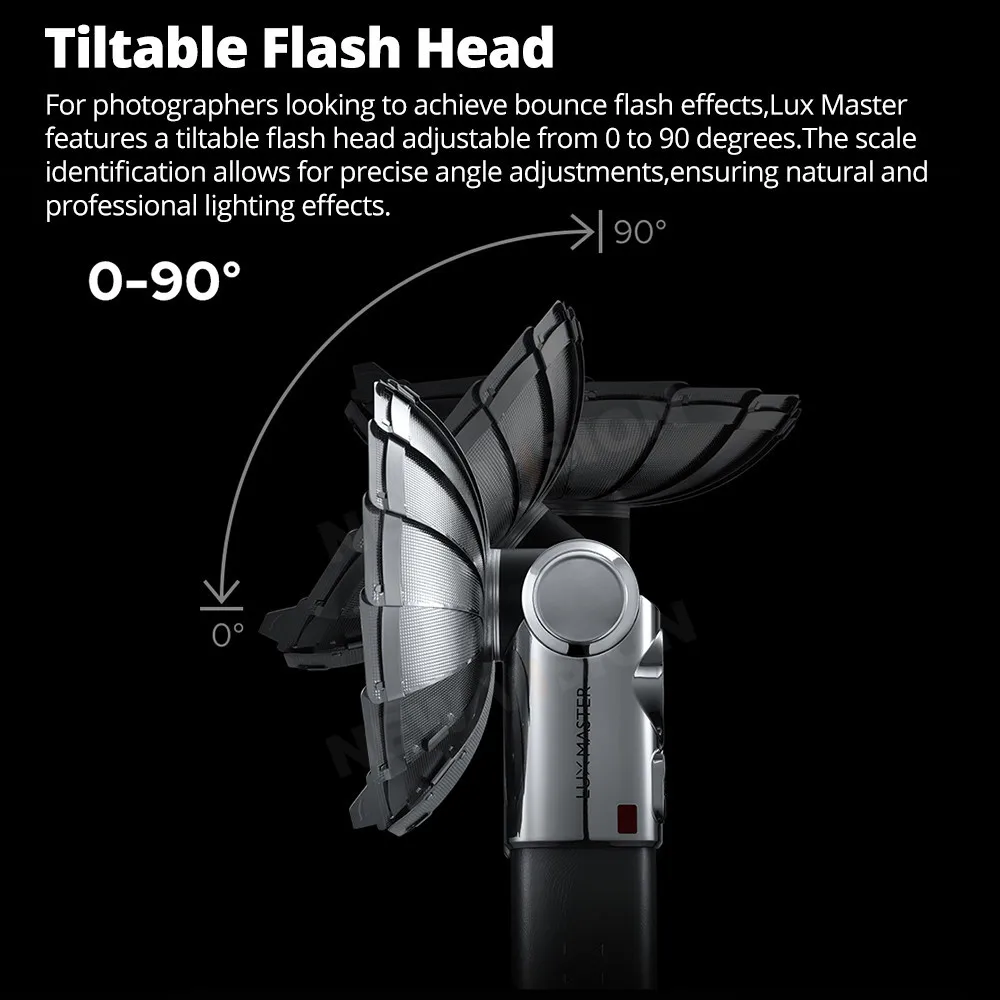 Camera Flash Godox Lux Master Retro Portable For Canon Sony Nikon Fuji Olympus Leica Pentax