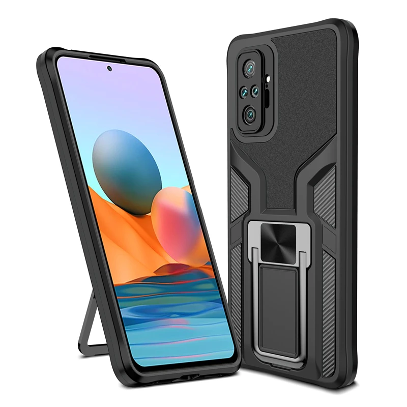 Противоударный Магнитный чехол для Xiaomi Redmi Note 10 9 Pro Max 9S 10S Note10 10Pro 9Pro POCO F3 X3 NFC