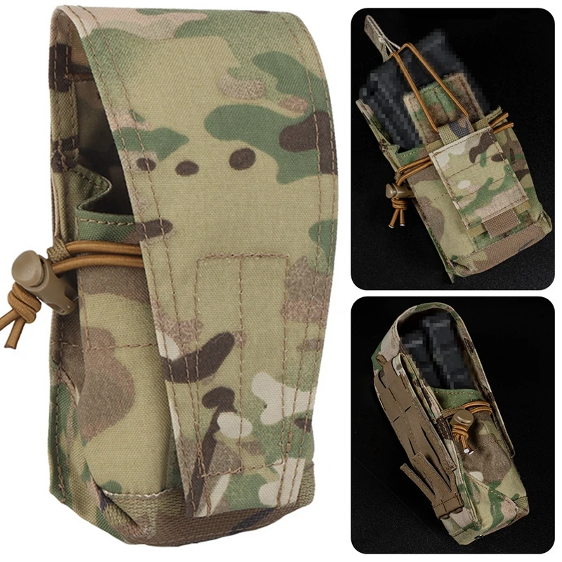 

Tactical MOLLE Roll-Up Utility Dump Pouch Hunting 5.56 Magazine Pouch