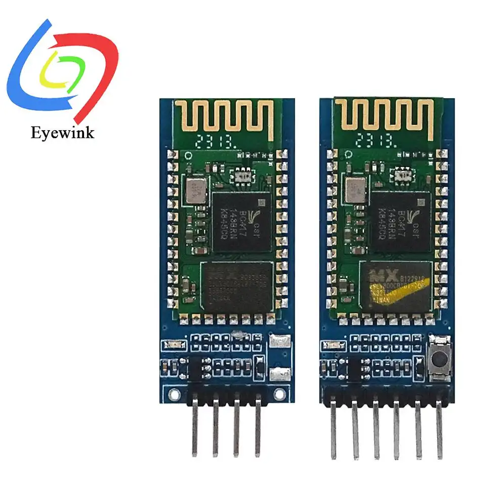HC-05 HC-06 Master-Slave 6Pin/4Pin Anti-Reverse Integrated Bluetooth Serial Pass-Through Module Wireless Serial for Arduino image 5