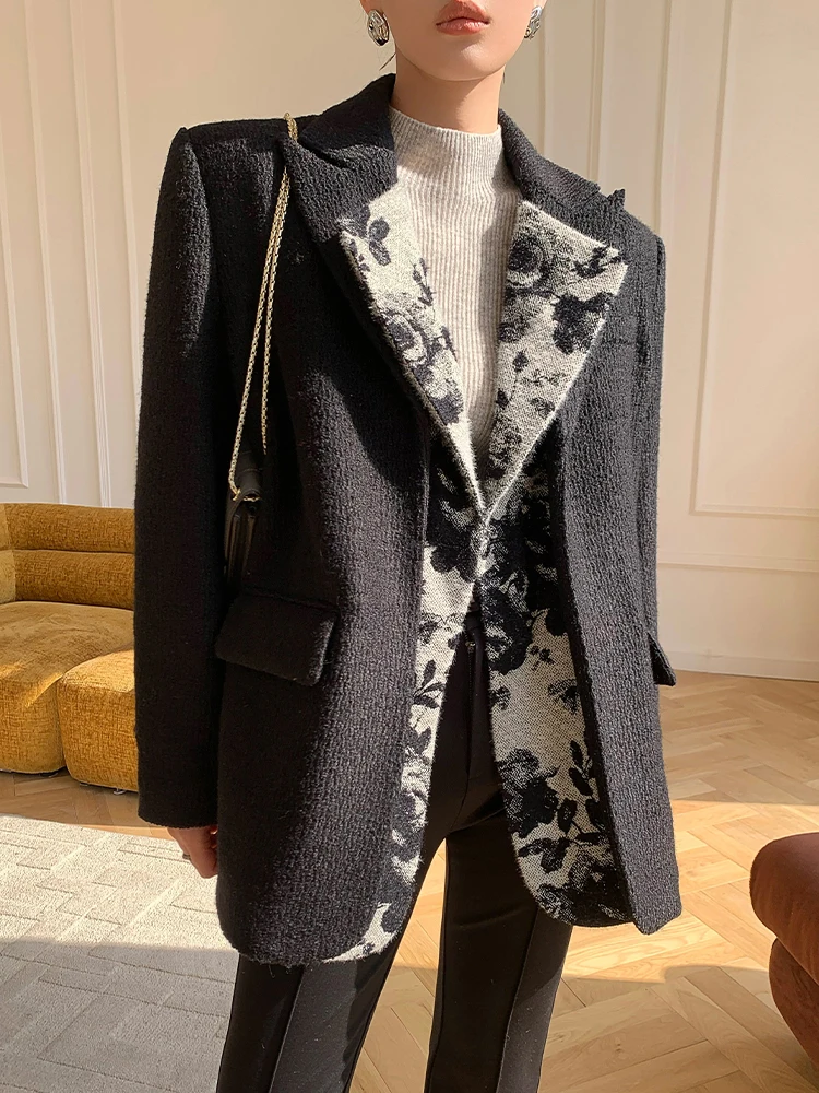 Рисунок 3 - Черные дизайнерские пуховые блейзеры