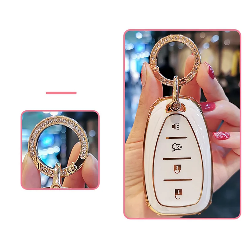 TPU 원격 자동차 키 케이스 커버, 쉐보레 오닉스 에키노 올랜도 크루즈 스파크 소닉 카마로 볼트 트랙스 말리부 블레이저 트래버스