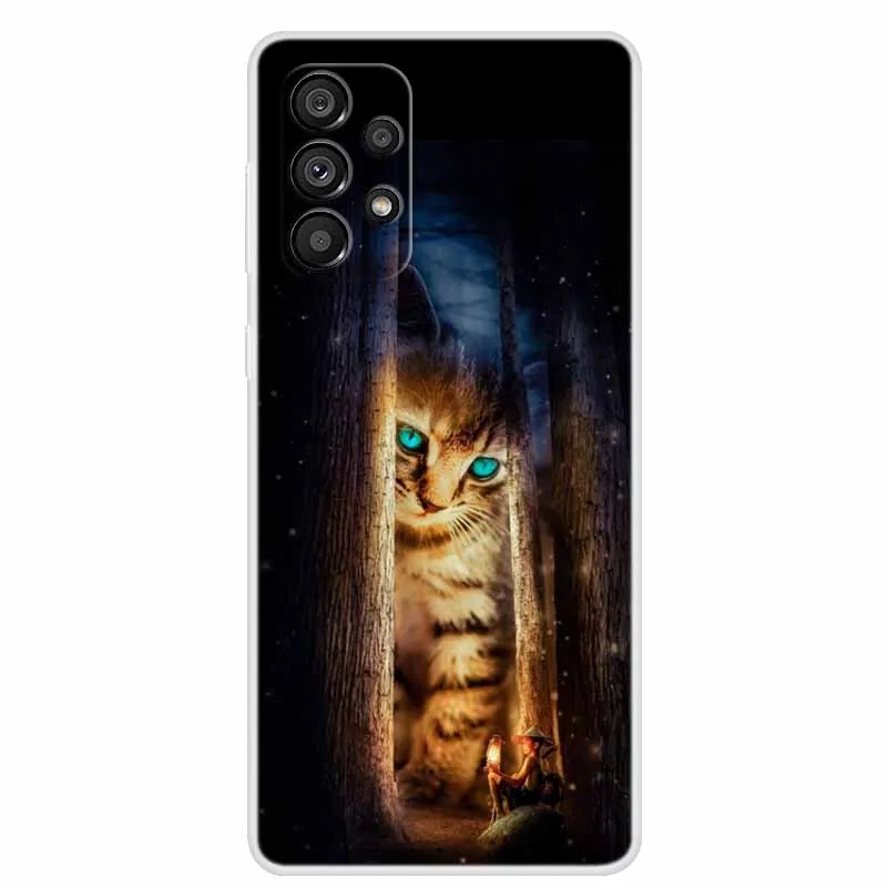 Clear Slim Silicone Printed Coque Cover - Soft TPU Protective Case