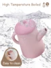 TYRY HU Teacup Children Toy Simulation Kitchen Utensil BPA Free Silicone Kid Education Pretend Play Toy Gift 3