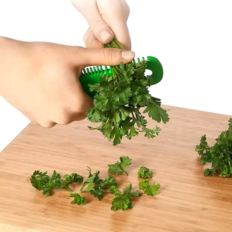 Vegetable peeler Leaf comb Multifunctional Handle Peeling Comb Peeler Fruit and Vegetable Mini Herb Stripper Stem Remover