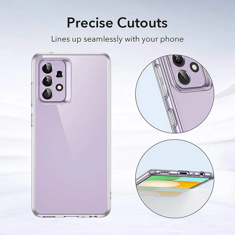 Premium Clear Soft Silicone Phone Case - High Quality Protective Back Cover
