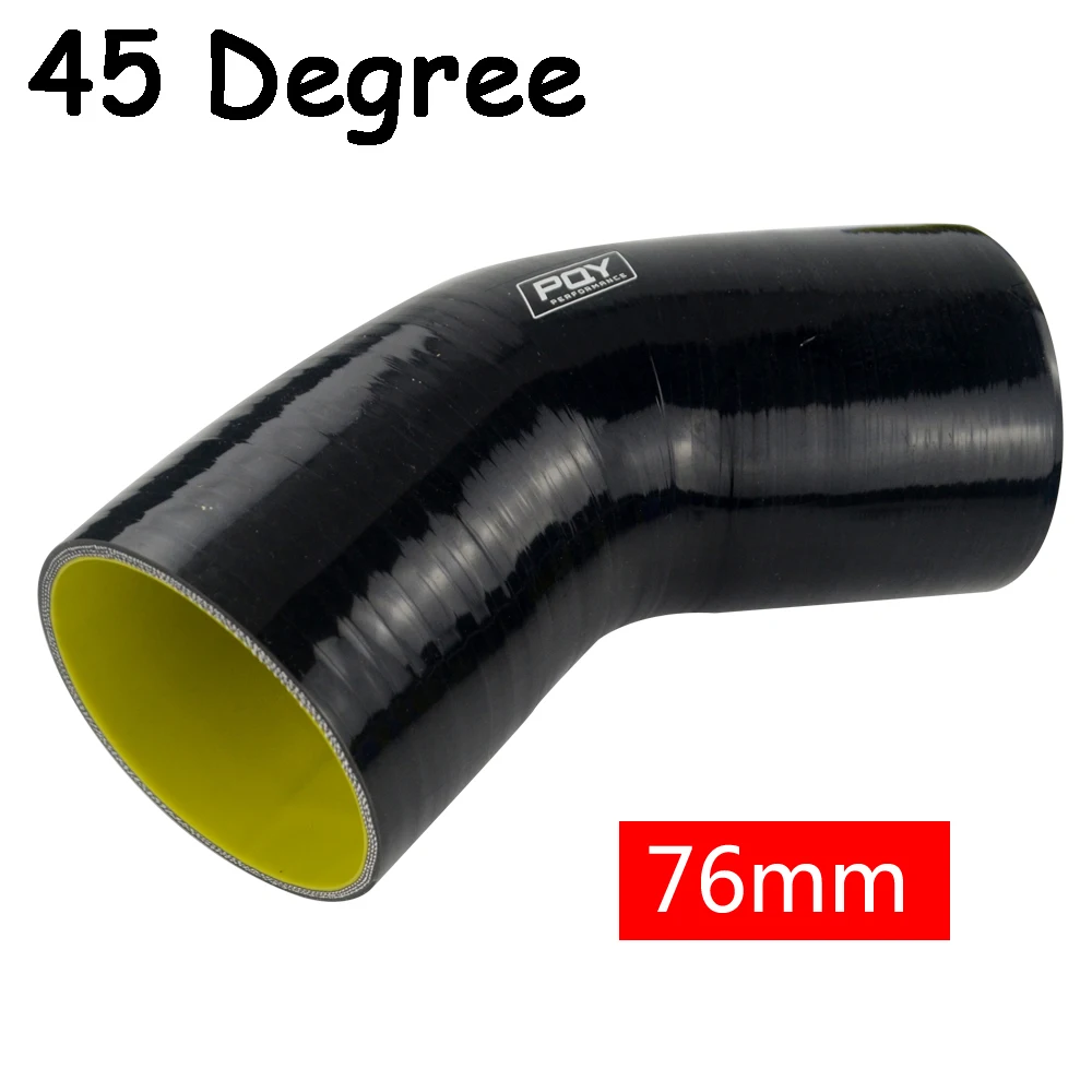 X AUTOHAUX 48mm 1.9 ID dritto silicone accoppiatore Turbo tubo per