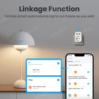 Tuya Wifi สมาร์ทซ็อกเก็ต 16A EU ปลั๊ก Type C พอร์ตชาร์จเครื่องใช้ในบ้านอัจฉริยะซ็อกเก็ตอะแดปเตอร์ขยายทํางานร่วมกับ Alexa Google 3
