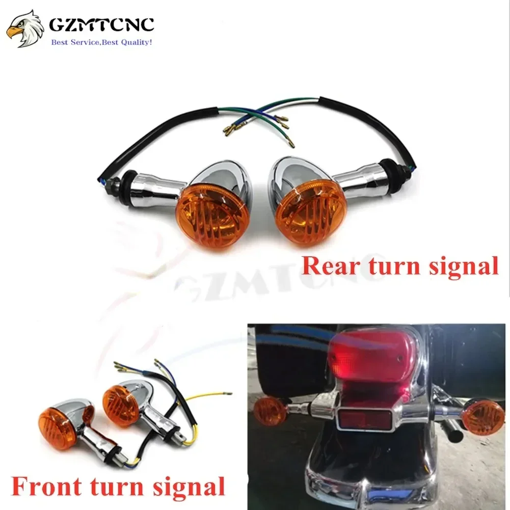 4X Motorcycle LED Front Turn Signal Running Light 2 In 1 3 In1 Turn Signal Brake Tail Lamp For Suzuki Boulevard M109r I.477269734 - Foto 9