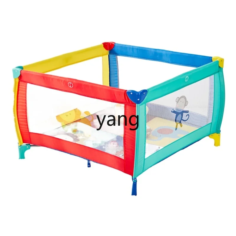 L'm'm Foldable Baby Playpen Children Indoor Home Baby Crawling Mat Protective Grating
