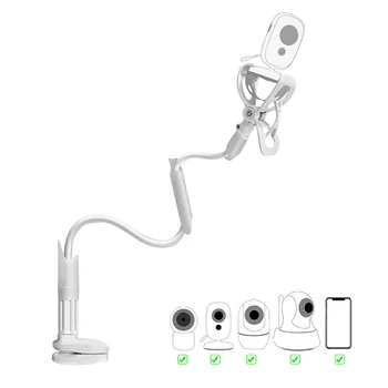 Multifunction Universal Phone Holder Stand Bed Lazy Cradle Long Arm Adjustable 85cm Baby Monitor Wall Mount Camera For Shelf X5 1