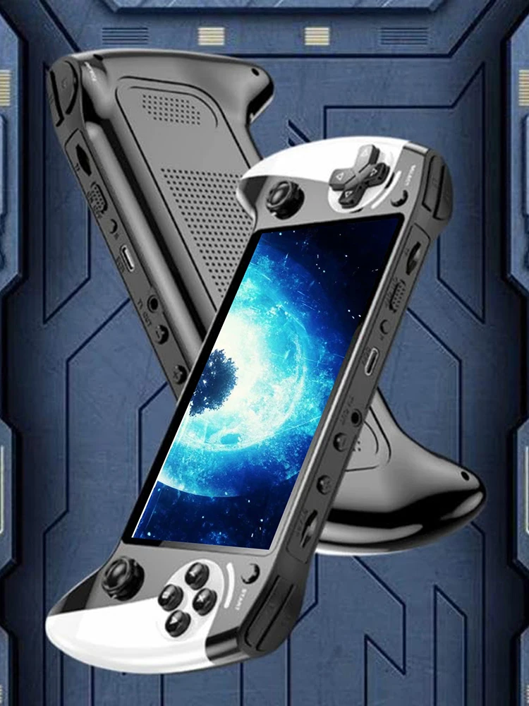 Handheld Game Console 5.5 Inch Screen Retro Handheld Video Game Console with 20000+ Games for Kids and Adults - 6