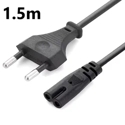 Universal 2 - Prong Power Cable - 1.2m Figure 8 Extension Cord (EU)