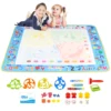 Coolplay Water Doodle Mat Coloring Drawing Mat with Reusable Magic Pens Montessori Painting Board Educational Toys Kids Gifts 1