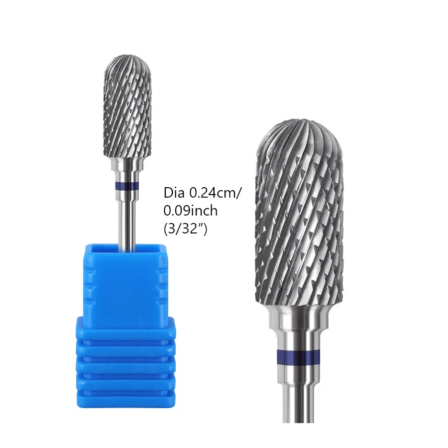 Tungsten Carbide Polishing Heads for Nail Removal and Buffing, Nail Drill Bits, Grinding Bits for Nail Art Manicure 6