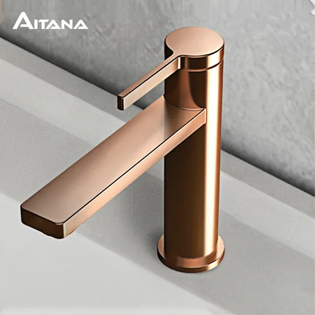 AITANA moderne svart servantbatteri