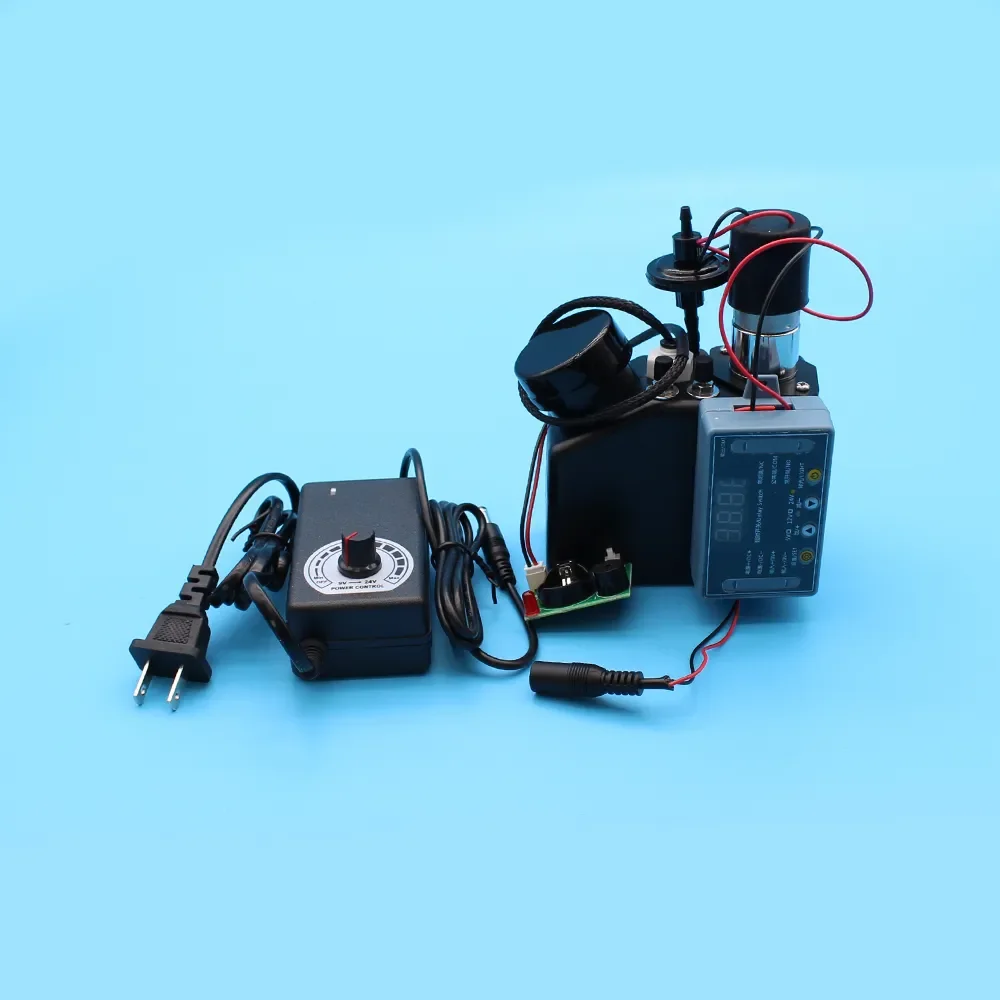 UV White Ink Dtf Tank System With Mixer Stirrer Sensor Alarm Tool For Epson L1800 L805 L800 R1390 Uv Printer Adjust Power Supply