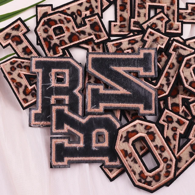 52 Toppe Termoadesive Con Lettere Dell'Alfabeto - Per Decorare Vestiti, Borse E Tessuti - Foto 6