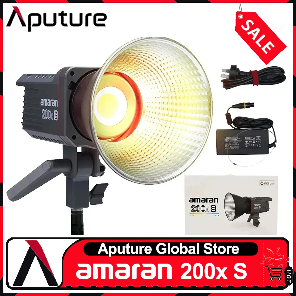 Amaran 200x S Video Light 200w Bi-color COB Photography Lighting