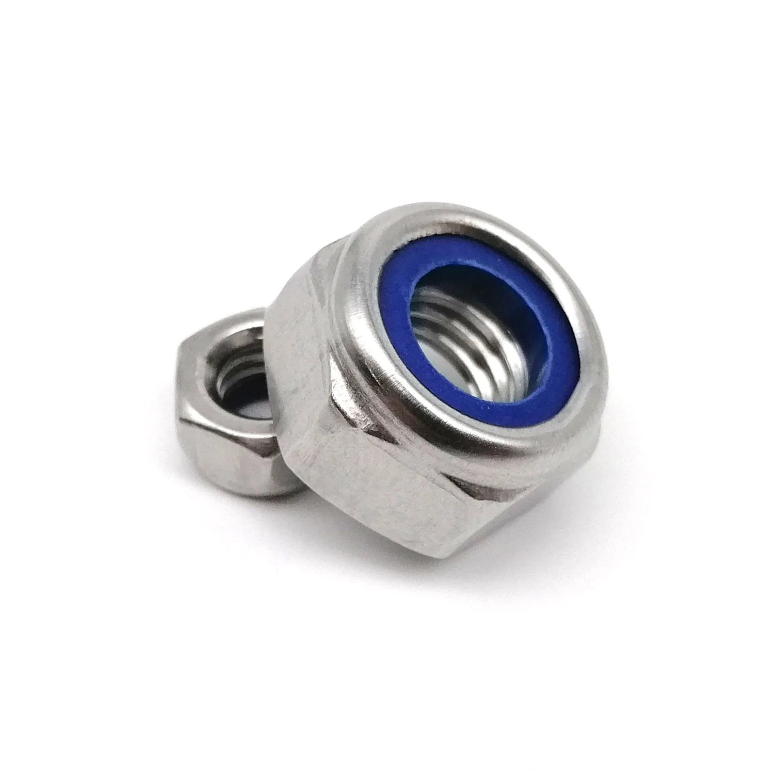Nylon Lock Nut Left Hand Thread M4 M5 M6 M8 M10 M12 M16 304 A2 Stainless Steel