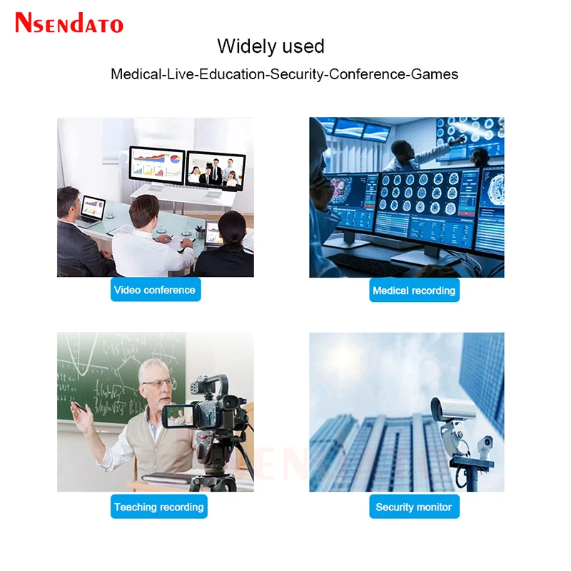 4K H.265 HDMI SDI Video Capture Grabber Box Encoder HDMI Video Transcoder Encoder Streaming From RTSP to RTMP For SRT UDP TS