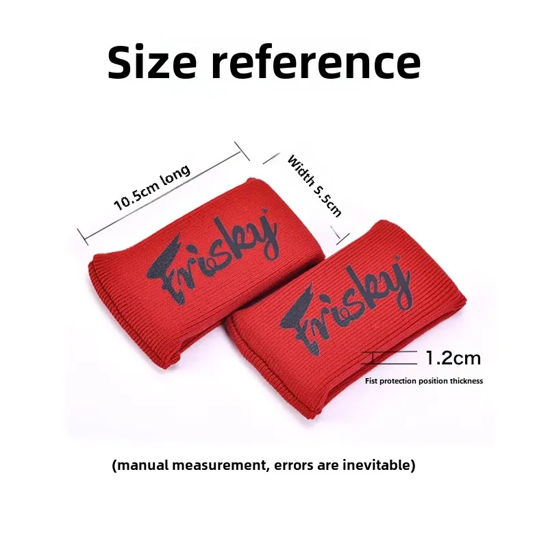 Authentic FRISKY Boxing Gel Hand Protector Punching Gel Boxing Hand Pad Protective Wrap Wristband For Men Gloves