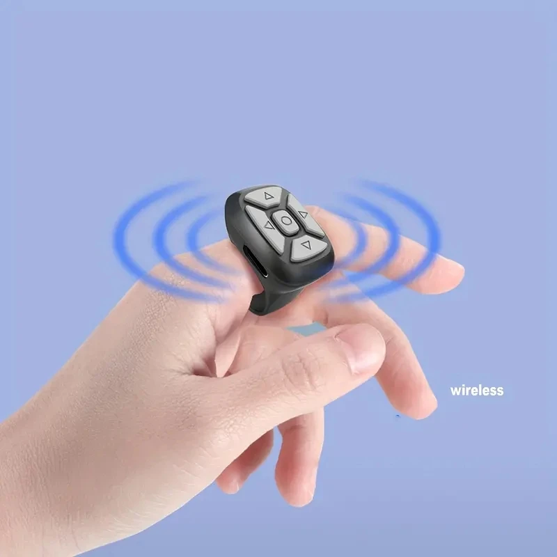 Wireless Bluetooth Mobile Selfie Remote Control Ring For Xiaomi Apple Camera Remote Shutter